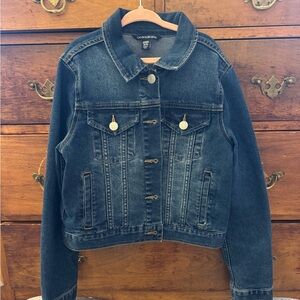 Calvin Klein Jeans Denim Jacket Girls Size 8/10 Medium